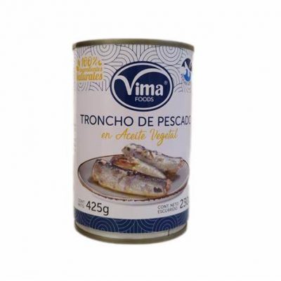 Tronchos de pescado en aceite  425g