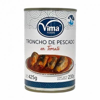 Tronchos de pescado en tomate  425g
