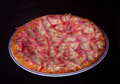 Pizza de jamón