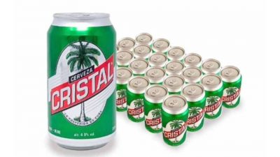 Caja cerveza cristal lata