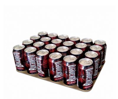 Caja de cerveza Bucanero lata