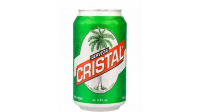 Cerveza cristal lata