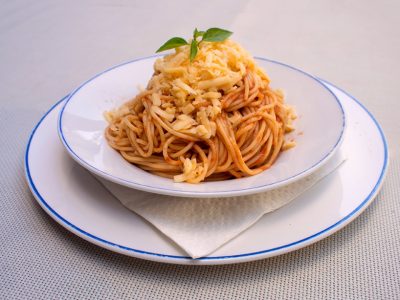 Espaguetis Nápoles