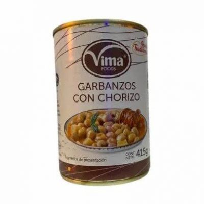 Garbanzos con chorizo
