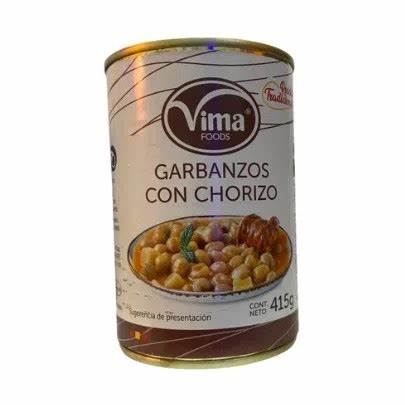 Garbanzos con chorizo