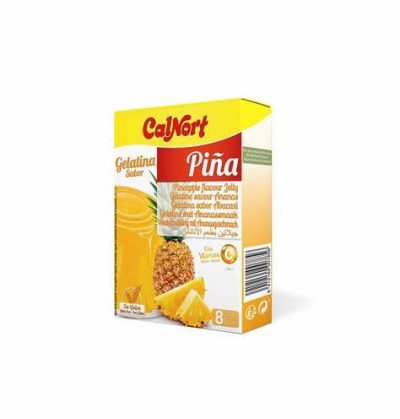 Gelatina sabor piña Calnort 2×85gr