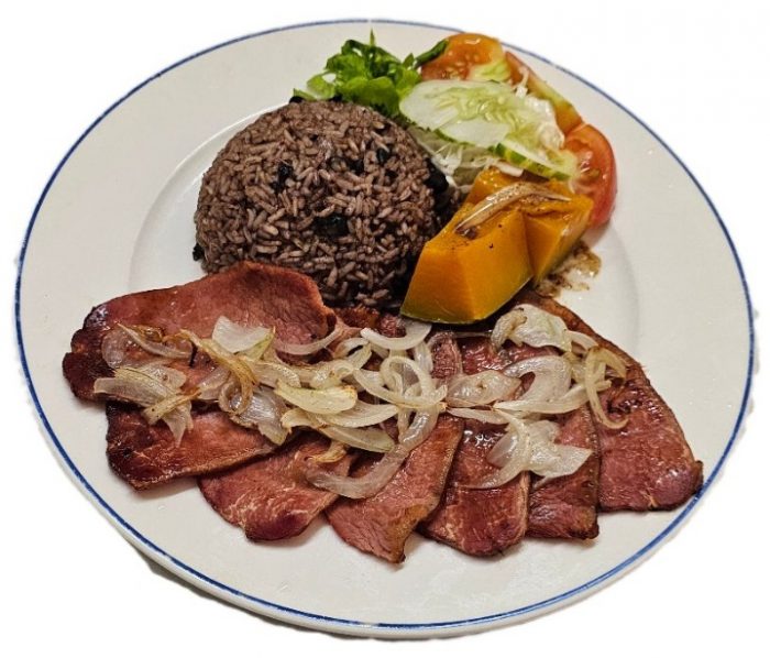 Lomo de cerdo ahumado