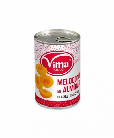 Melocotón en almíbar 425gr Vima