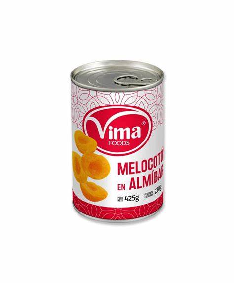 Melocotón en almíbar 425gr Vima