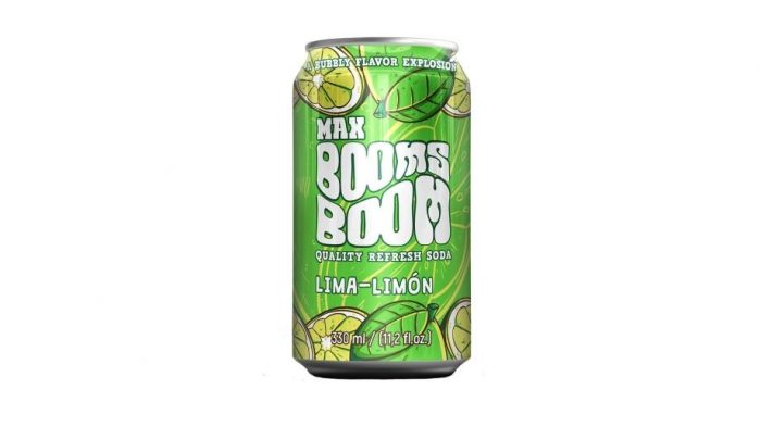 Refresco de limon max booms boom