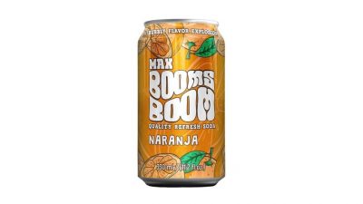 Refresco de naranja max booms boom
