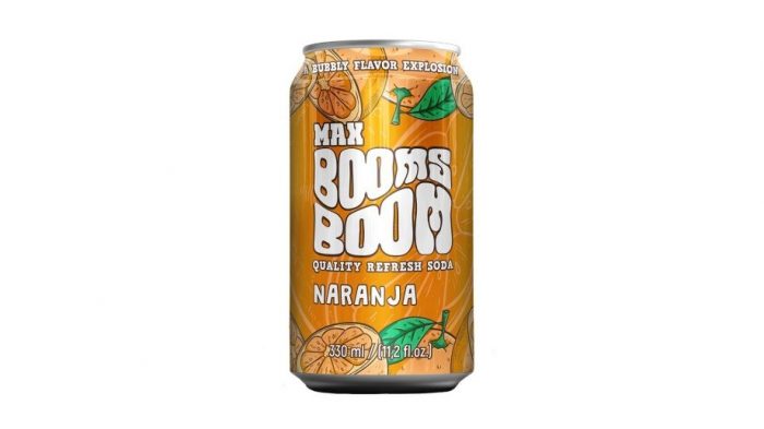 Refresco de naranja max booms boom
