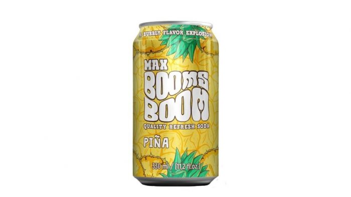 Refresco de piña max booms boom