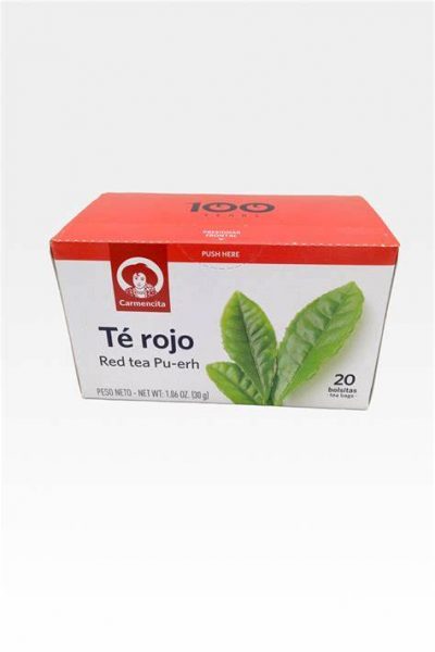 Té rojo Carmencita 20 unidades