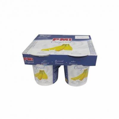 Yogurt de plátano PMI 4 unidades